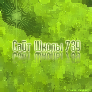 Новый Сайт Школы №739